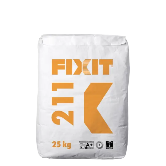 FIXIT - Gobetis Accrochage FIXIT 211 / Sac de 25kg     Conso  3kg/m2   - 40 sacs/pal  - 5 jours séchage 